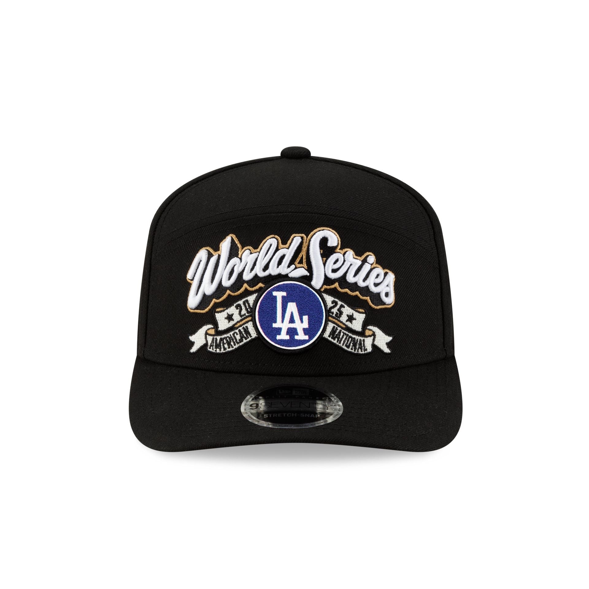Los Angeles Dodgers 2025 League Championship Series Locker Room Split Panel 9SEVENTY Stretch-Snap Hat