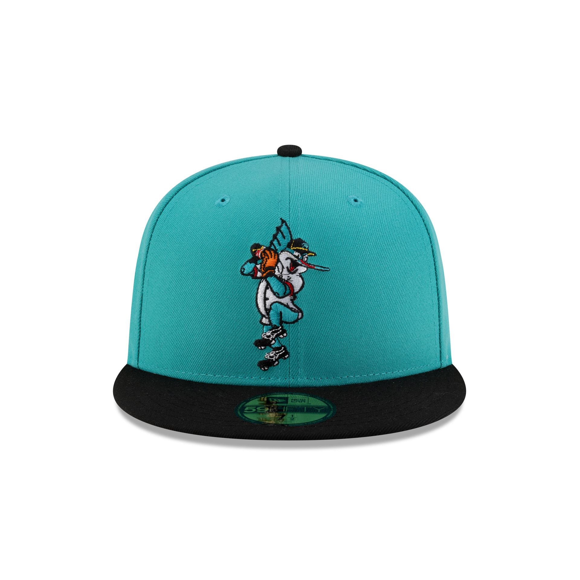Miami Marlins Mascot Blue 59FIFTY Fitted Hat