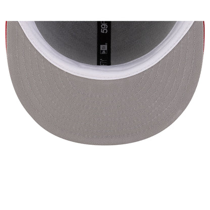 Atlanta Braves Mascot Navy 59FIFTY Fitted Hat