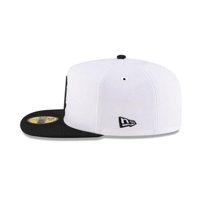 Just Caps League Sidepatch Optic White Chicago White Sox 59FIFTY A-Frame Fitted Hat
