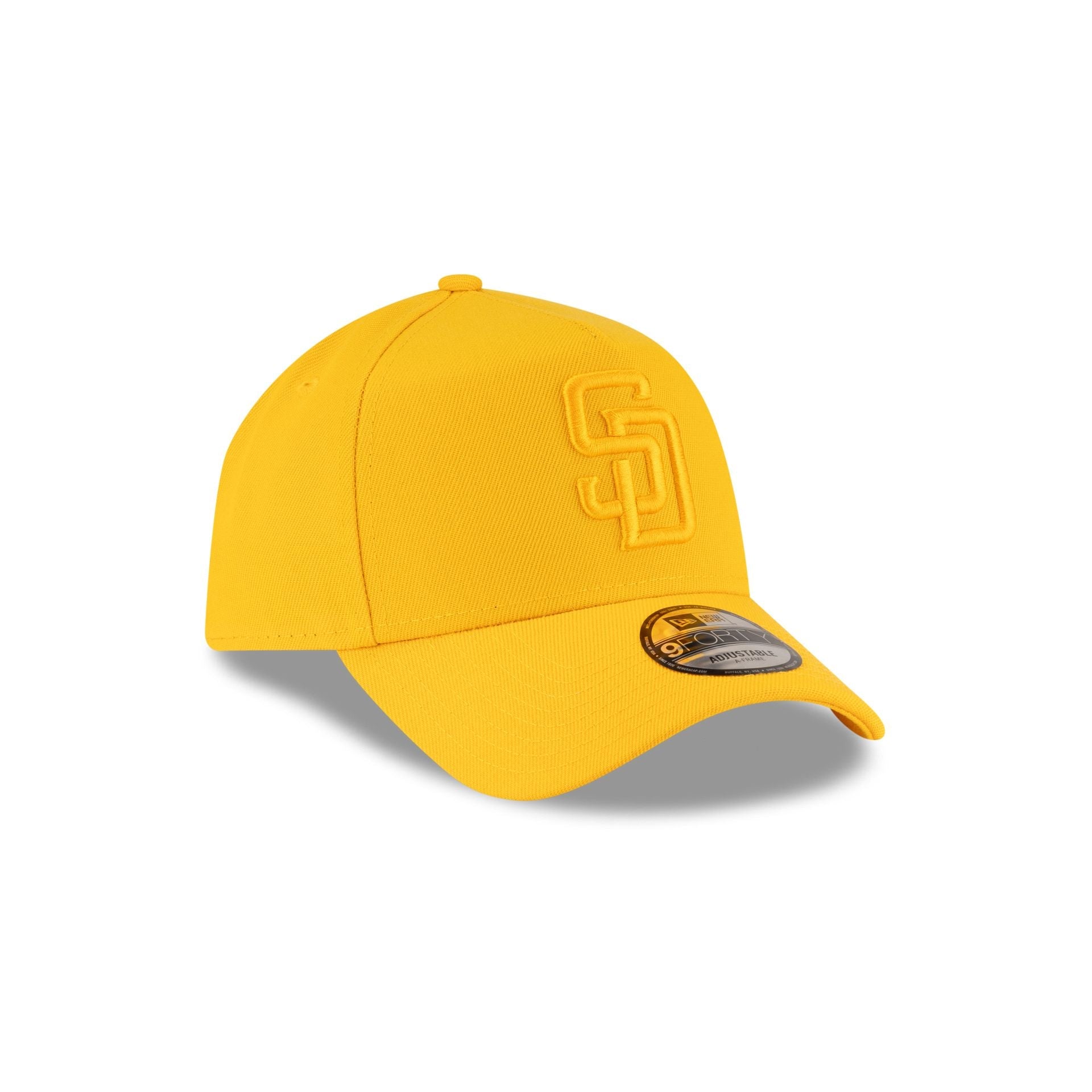 San Diego Padres Gold 9FORTY A-Frame Snapback Hat