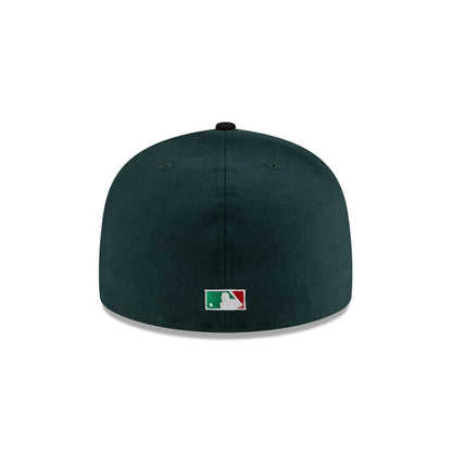 Just Caps Cinco de Mayo Miami Marlins 59FIFTY A-Frame Fitted Hat