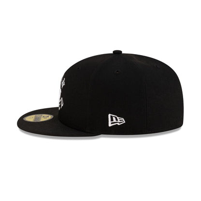 Born x Raised x Los Angeles Dodgers World Series Champions Black 59FIFTY Fitted Hat