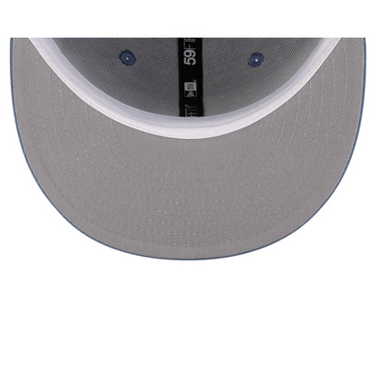 Born x Raised x Los Angeles Dodgers World Series Champions Slate 59FIFTY Fitted Hat