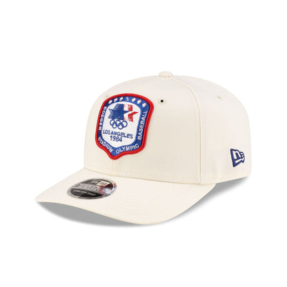Los Angeles Dodgers 1984 Olympics Chrome White 9SEVENTY Stretch-Snap Hat