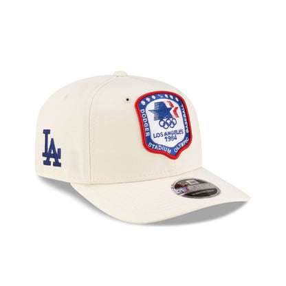 Los Angeles Dodgers 1984 Olympics Chrome White 9SEVENTY Stretch-Snap Hat