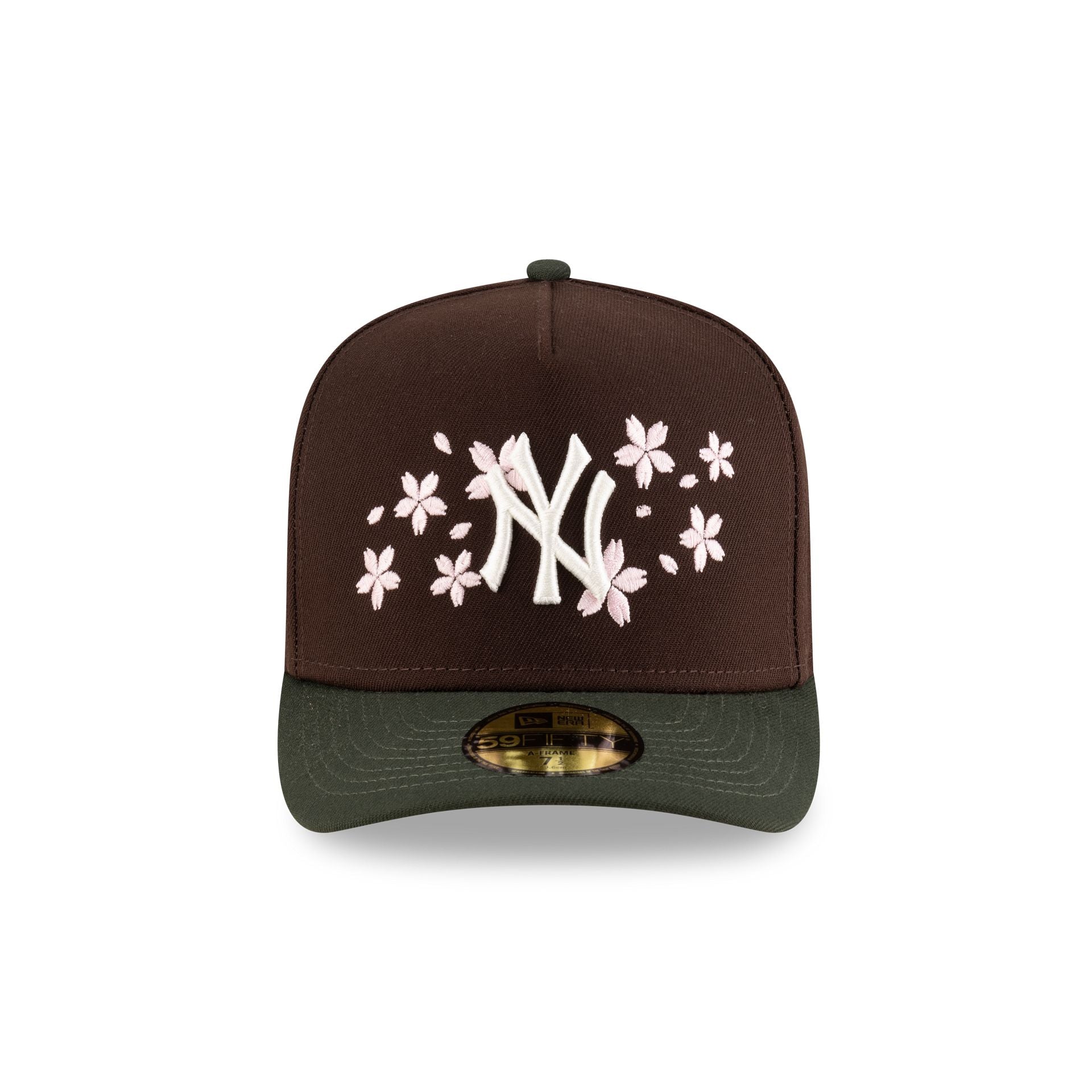 Just Caps Cherry Blossom New York Yankees 59FIFTY A-Frame Fitted Hat