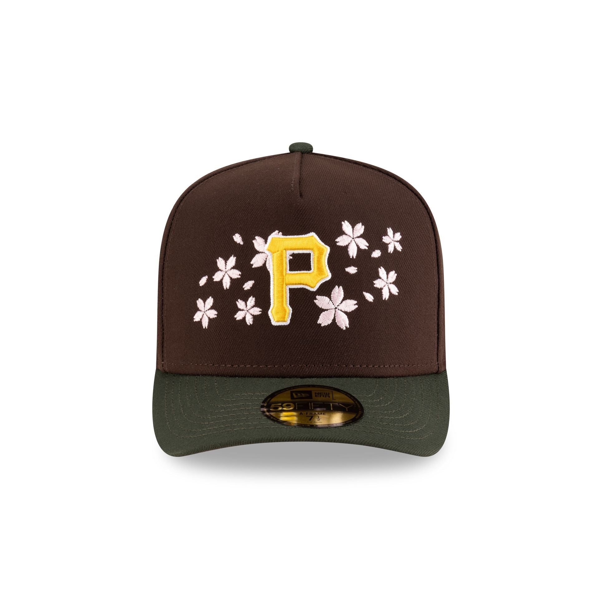 Just Caps Cherry Blossom Pittsburgh Pirates 59FIFTY A-Frame Fitted Hat
