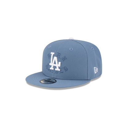 Born x Raised x Los Angeles Dodgers World Series Champions Kids Slate 9FIFTY Snapback Hat