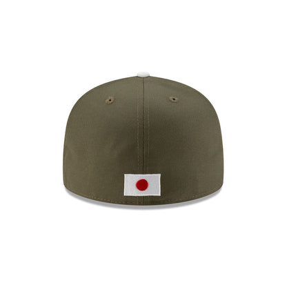 Los Angeles Dodgers Shohei Ohtani Olive 59FIFTY Fitted Hat