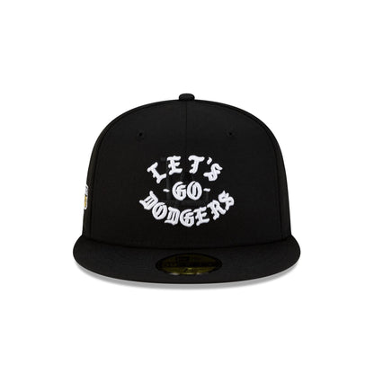 Born x Raised x Los Angeles Dodgers Let's Go World Series Black 59FIFTY Fitted Hat
