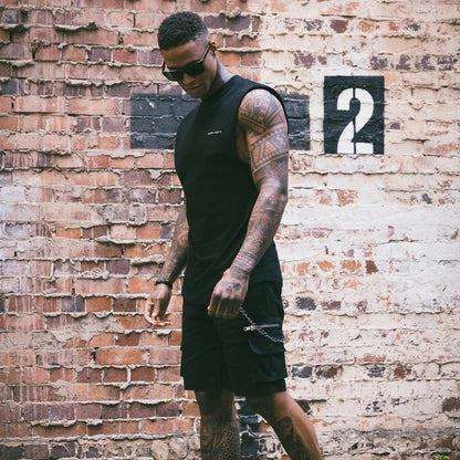 Nana Judy Federal Cargo Short Black