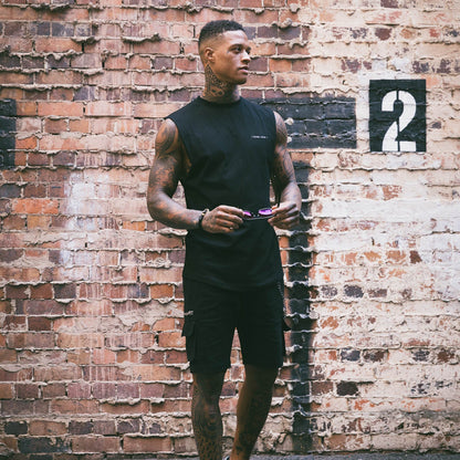 Nana Judy Federal Cargo Short Black