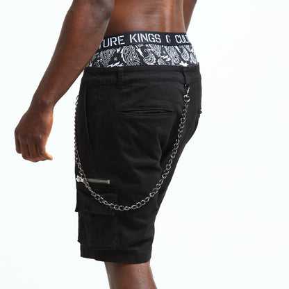 Nana Judy Federal Cargo Short Black