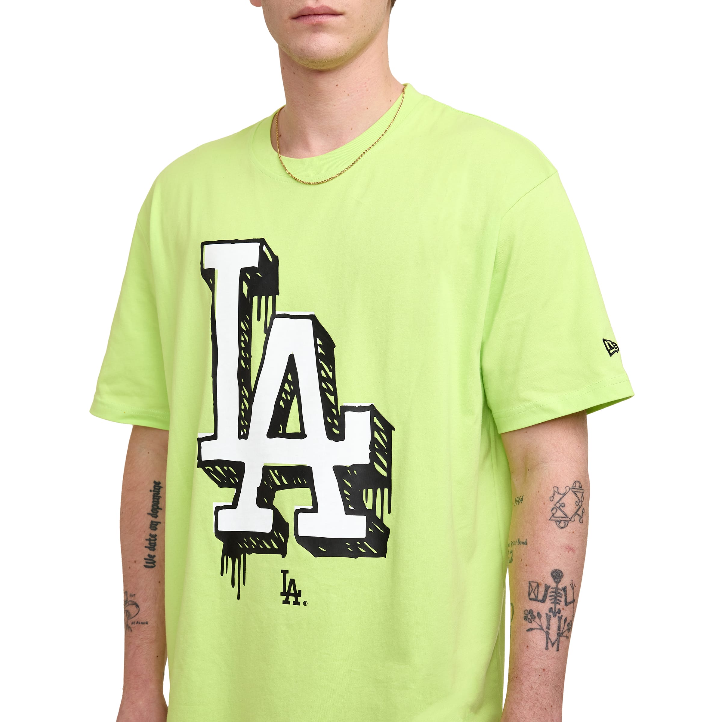 Los Angeles Dodgers Hi Vis Doodle T-Shirt