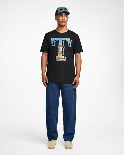 Los Angeles Dodgers Black Realtree T-Shirt