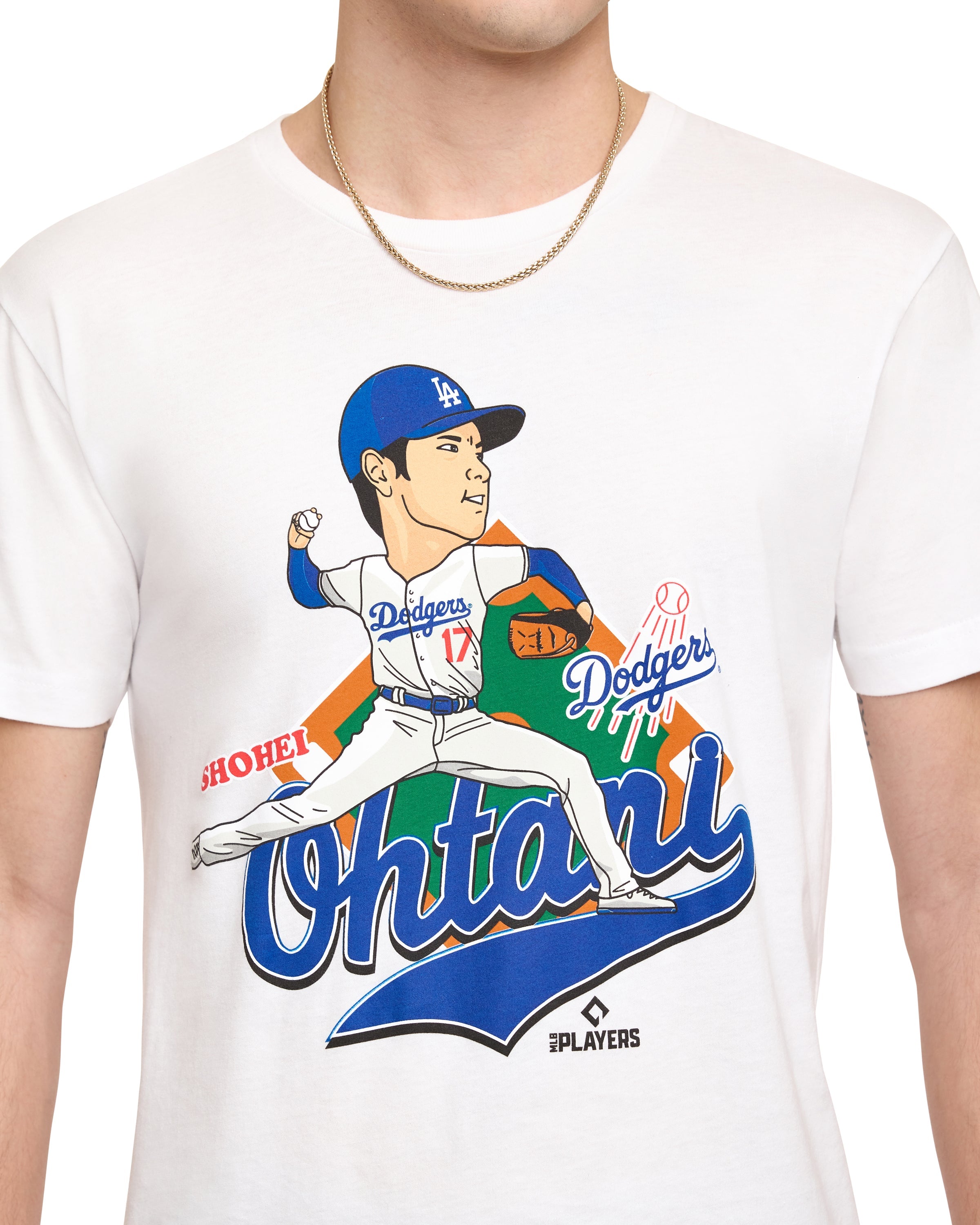 Los Angeles Dodgers Shohei Ohtani Blue T-Shirt
