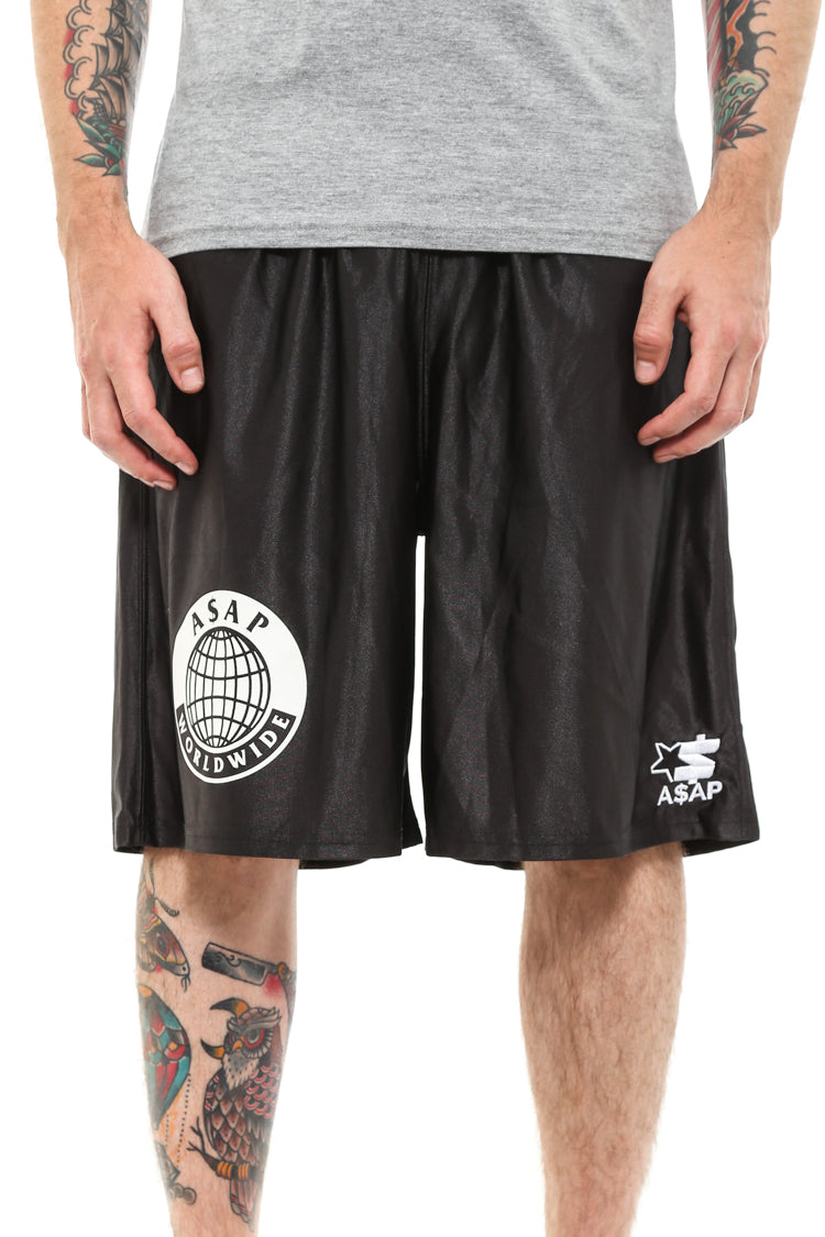 A$ap Worldwide Mesh Short Black